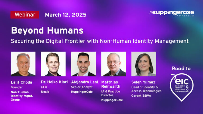 Road To EIC – Beyond Humans To Non-Human Identity Management
