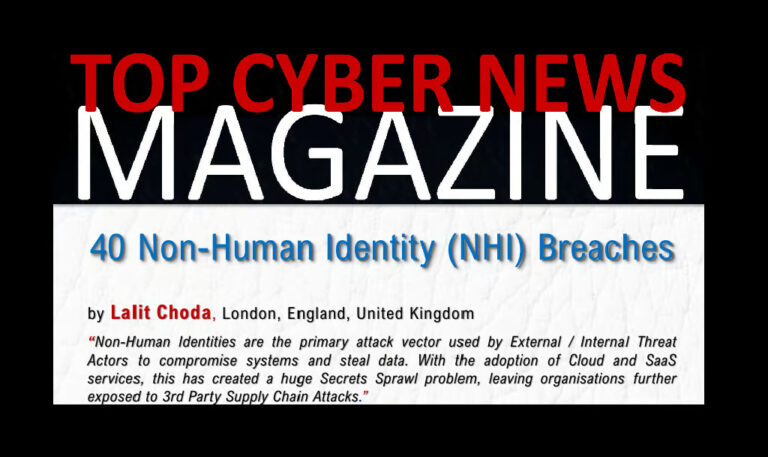 40 NHI Breaches Articles Features in Top Cyber News Magazine
