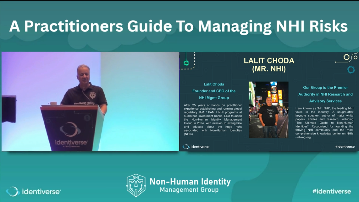A Practitioners Guide To Managing Non-Human Identity (NHI) Risks
