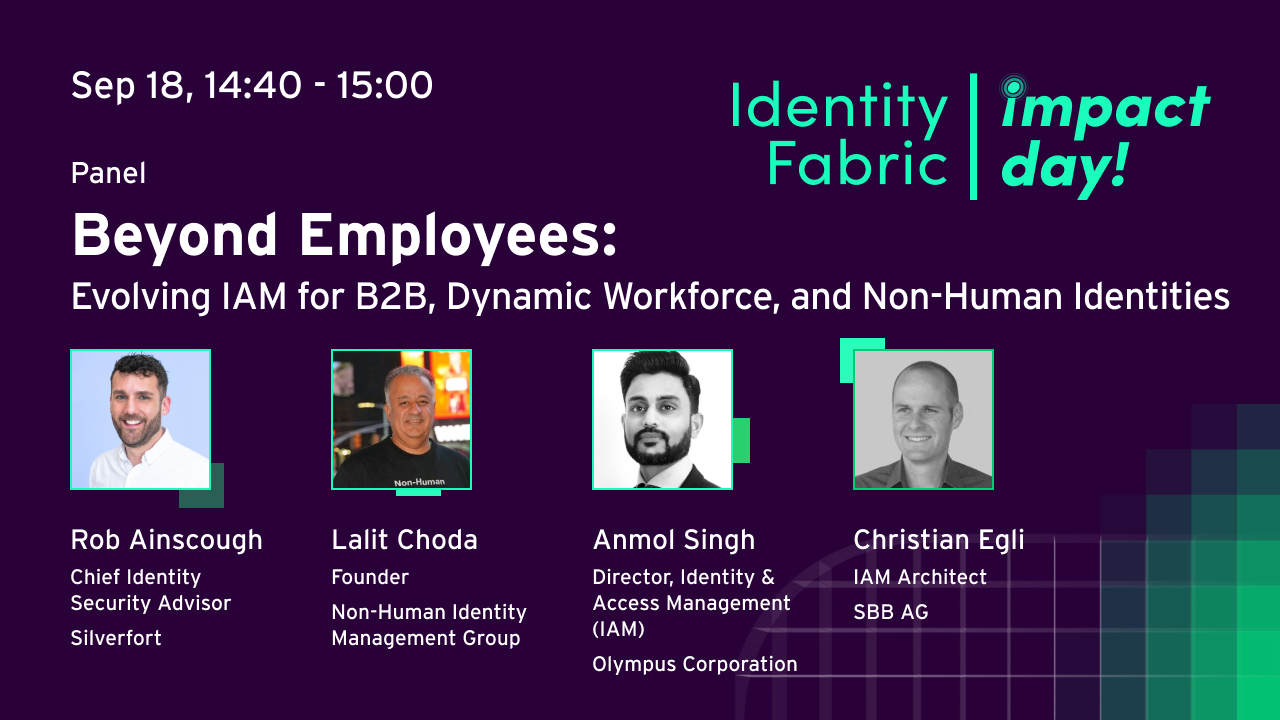 Identity Fabric Impact Day – Panel Beyond Employees