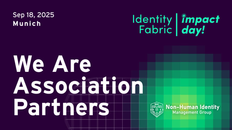 Identity Fabric Impact Day – NHI Mgmt Group Partnership