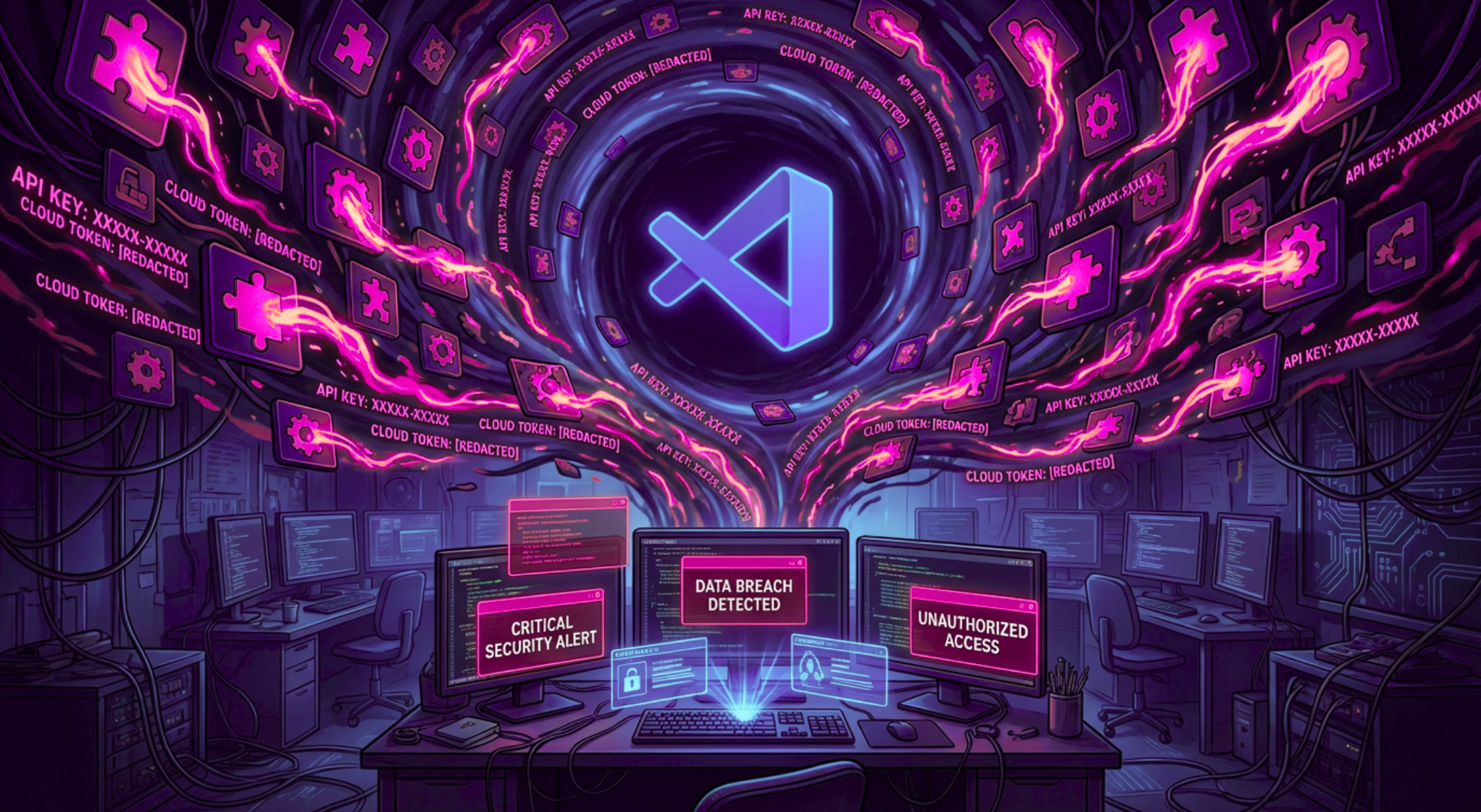 Hard-Coded Secrets in VSCode Extensions Trigger Massive Supply-Chain Risk — Over 500 Plugins Expose Tokens & Credentials