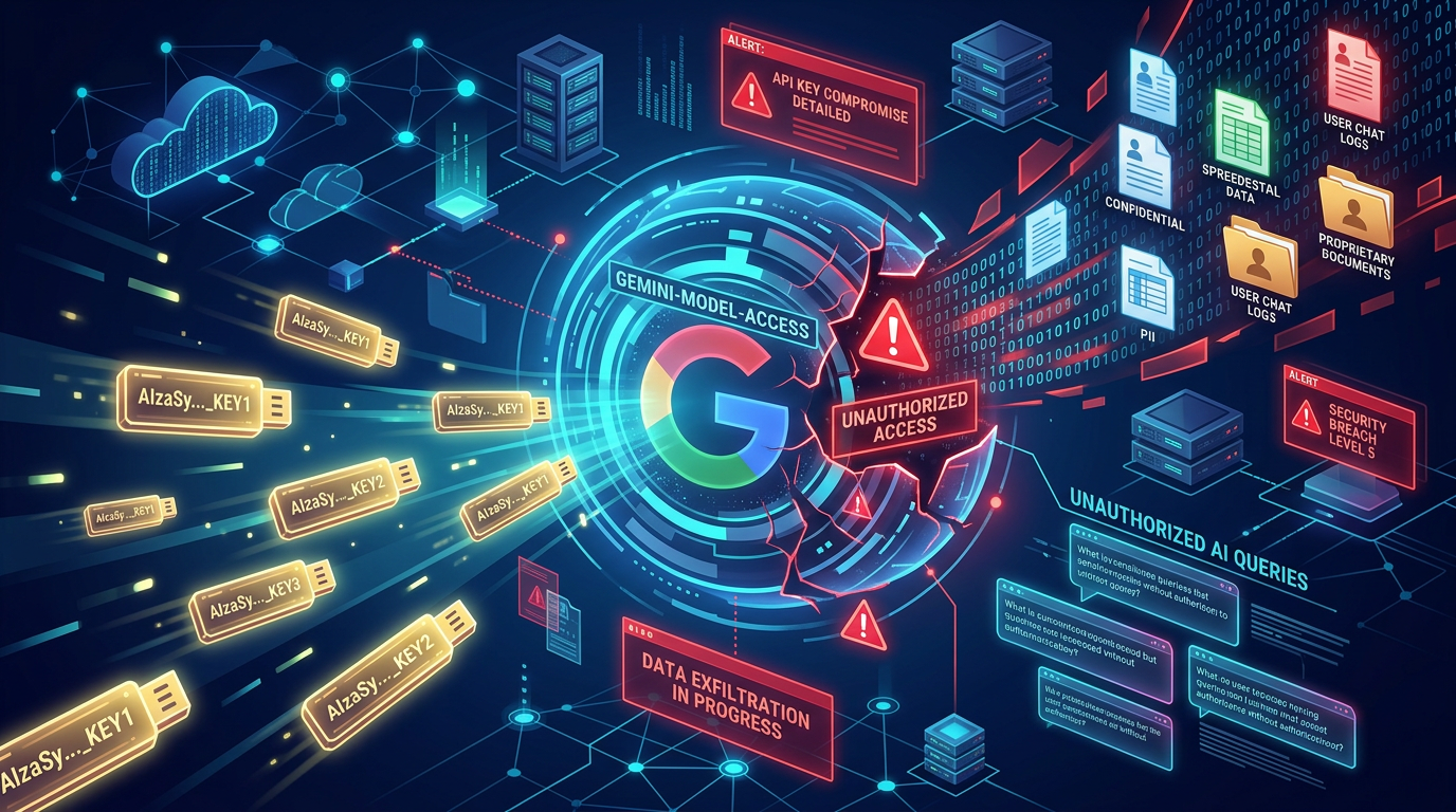 Google API Keys Exposure: Gemini AI Turns Public Keys into Data Leak Risk