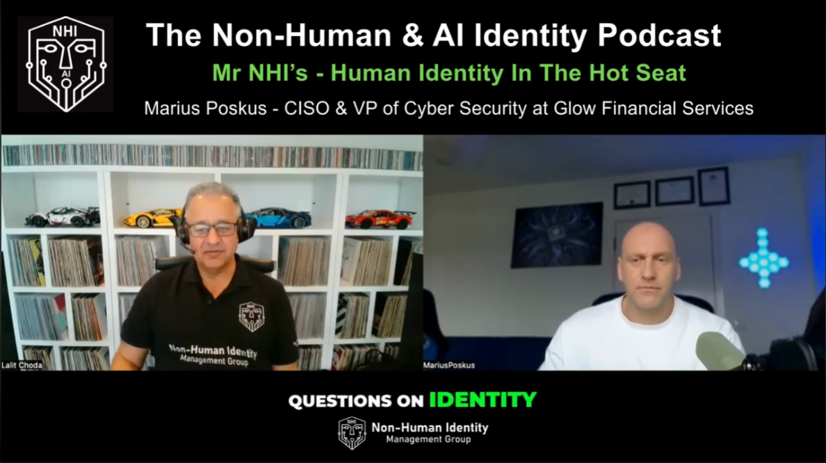 Marius Poskus is Mr. NHIs – Human Identity in the Hot Seat