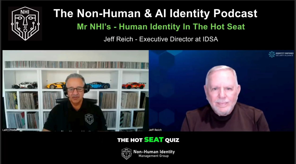Jeff Reich is Mr. NHIs – Human Identity in the Hot Seat