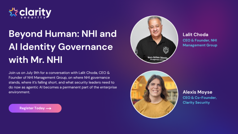 Live Webinar – Beyond Human: NHI & AI Identity