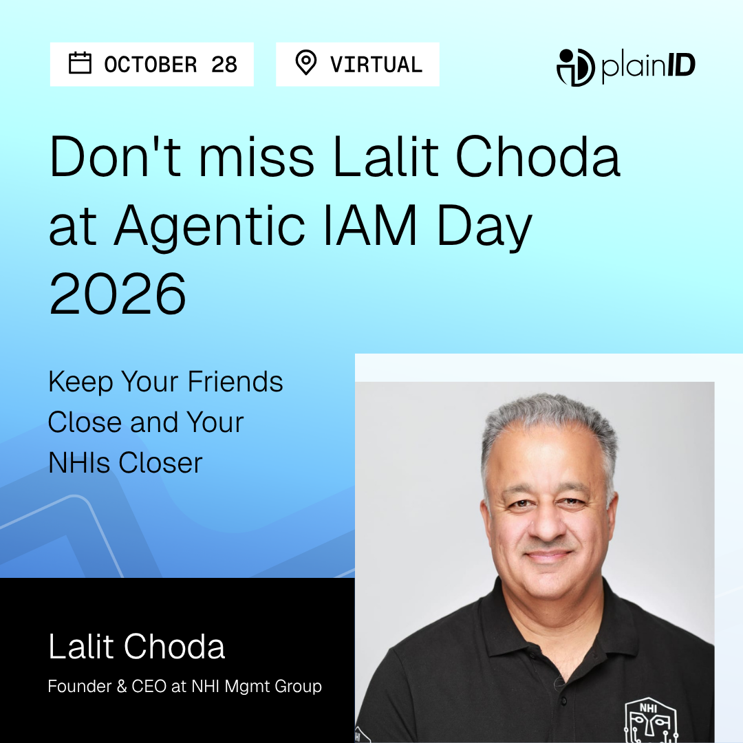 PlainID Agentic IAM Day 2026